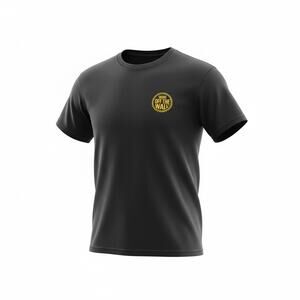 VANS Off the Wall Yellow Logo Mens Short Sleeved Tshirt - Size XX